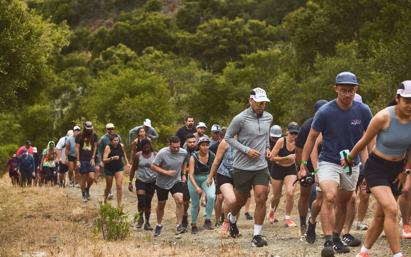 Group run Dirt Circus SLO