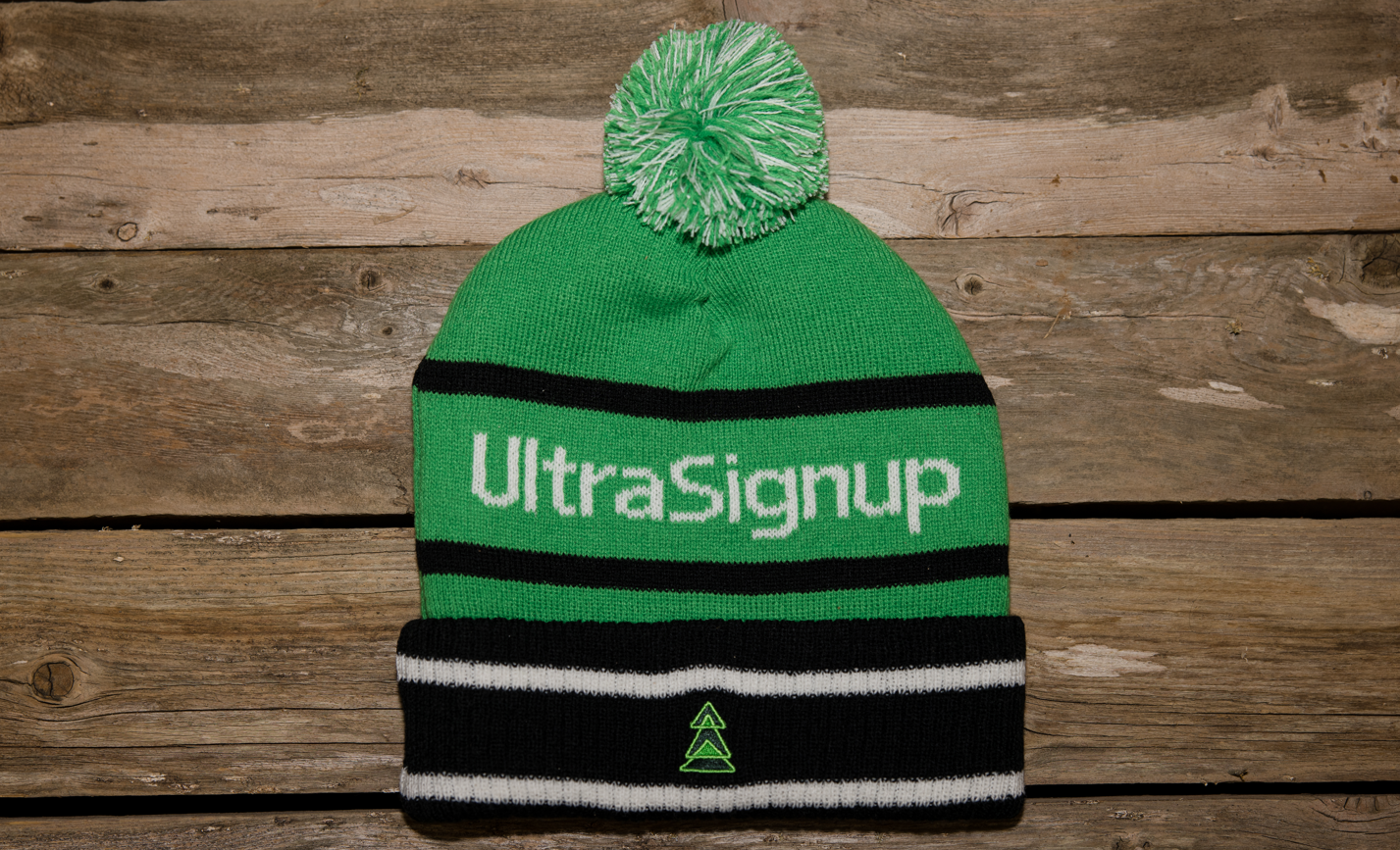 green pom hat
